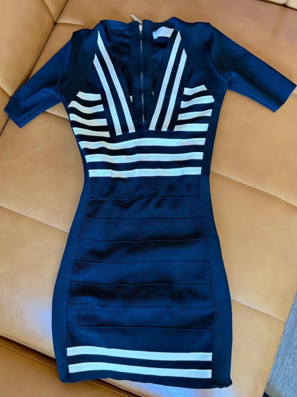 🔥 Elisabetta Franchi Gold Label Bandage Dress - MSRP $850! Size 38 (XS/S)